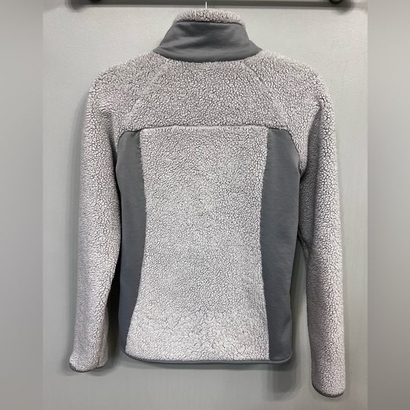 Columbia Women's Double Plush Sporty Full-Zip Fleece Jacket Size Small Cozy Gray - Picture 2 of 5